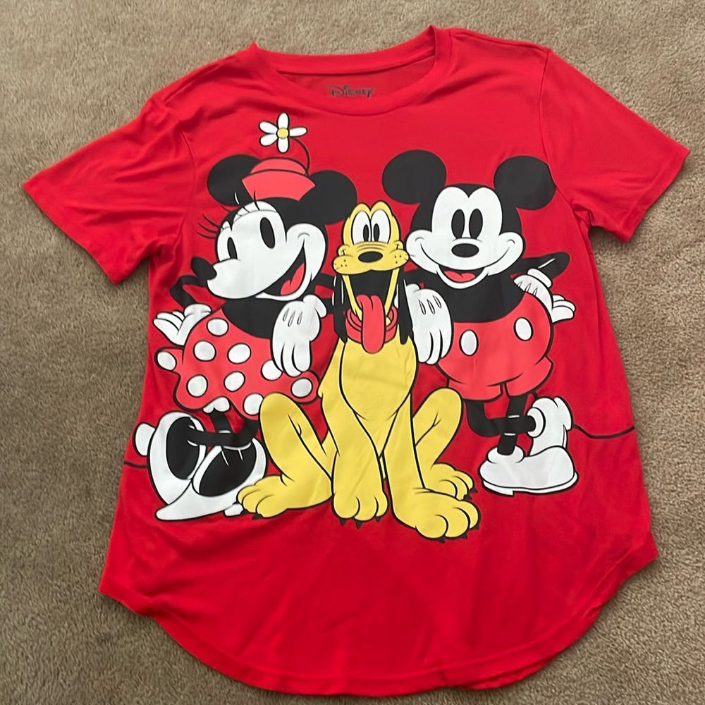 Red Mickey and Friends T- Shirt